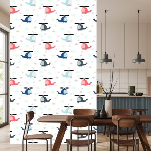 Papier Peint Beaux Hélicoptères Avec Des Nuages – Image 4
