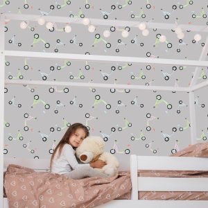 Papier Peint Trottinettes Colorées – Image 7