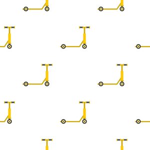 Papier Peint Trottinettes Jaunes – Image 1