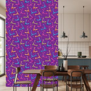 Papier Peint Trottinettes Colorées – Image 4