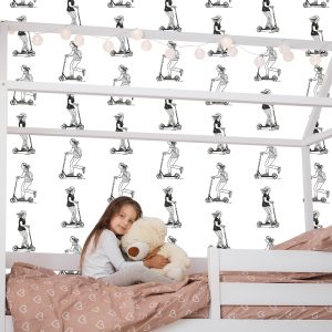 Papier Peint Les Adolescents Sur Des Scooters – Image 7