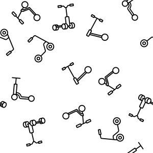 Papier Peint Trottinettes Pour Enfants – Image 1