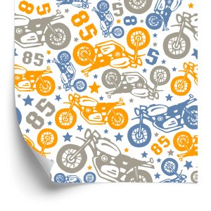 Papier Peint Motos Colorées – Image 2