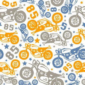 Papier Peint Motos Colorées – Image 1