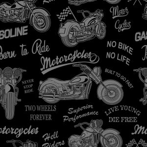 Papier Peint Motos Anciennes Avec Inscriptions – Image 1
