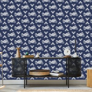 Papier Peint Motos Avec Des Ornements Modernes – Image 5
