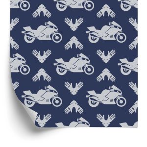 Papier Peint Motos Avec Des Ornements Modernes – Image 2