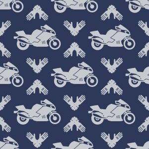 Papier Peint Motos Avec Des Ornements Modernes – Image 1