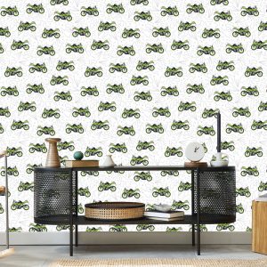 Papier Peint Motos Modernes Avec Des Motifs – Image 5