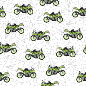 Papier Peint Motos Modernes Avec Des Motifs – Image 1