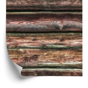 Papier Peint Planches De Bois Horizontales Réalistes – Image 2
