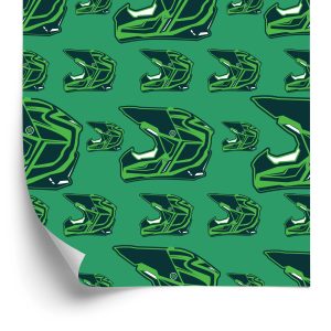Papier Peint Casques De Style Croisé – Image 2