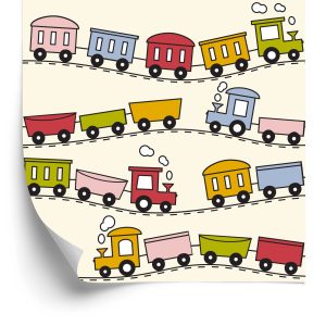 Papier Peint File D'attente Colorée – Image 2