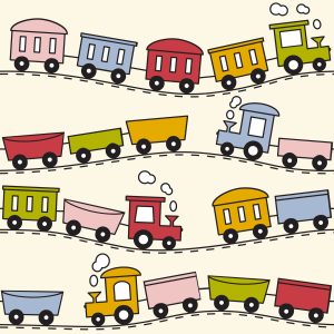Papier Peint File D'attente Colorée – Image 1