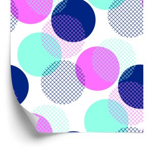 Papier Peint Pois Colorés Modernes – Image 2