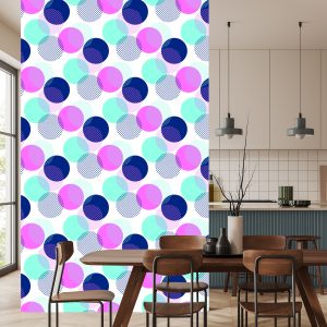 Papier Peint Pois Colorés Modernes – Image 4