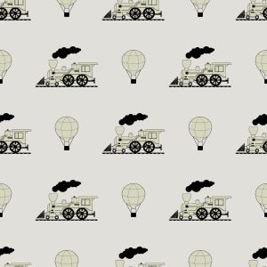Papier Peint Locomotives À Vapeur D'époque – Image 1