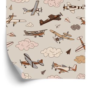 Papier Peint Avions D'époque – Image 2