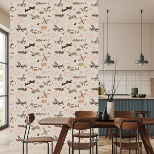 Papier Peint Avions D'époque – Image 4