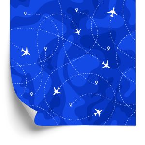 Papier Peint Trajectoires De Vol D'avion – Image 2