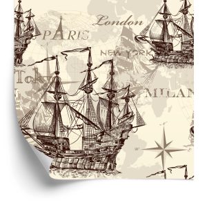 Papier Peint Voiliers Historiques – Image 2