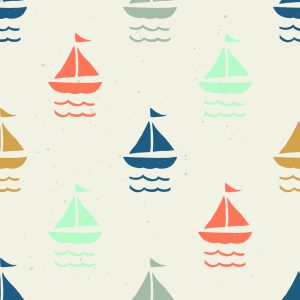 Papier Peint Voiliers Colorés – Image 1