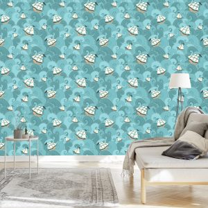 Papier Peint Voiliers En Mer – Image 3