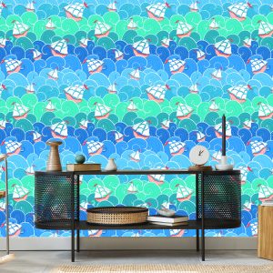 Papier Peint Voiliers Sur Les Vagues – Image 5