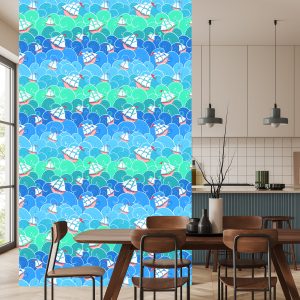 Papier Peint Voiliers Sur Les Vagues – Image 4