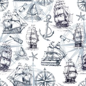 Papier Peint Navires D'époque – Image 1
