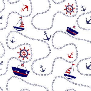 Papier Peint Navires, Ancres Et Voiliers – Image 1