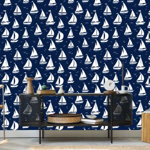 Papier Peint Silhouettes De Voiliers – Image 5