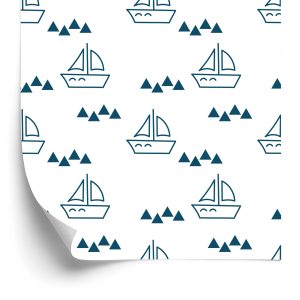 Papier Peint Voiliers À Motifs – Image 2