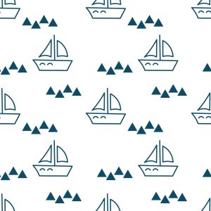 Papier Peint Voiliers À Motifs – Image 1