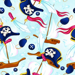 Papier Peint Bateaux Pirates – Image 1
