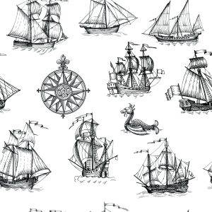 Papier Peint Navires D'époque – Image 1