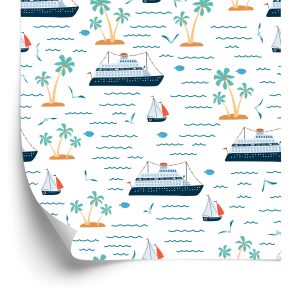 Papier Peint Navires Parmi Les Îles – Image 2