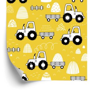 Papier Peint Tracteurs À La Ferme – Image 2