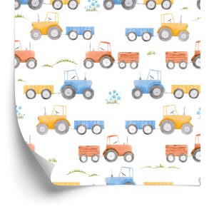 Papier Peint Tracteurs Avec Remorques – Image 2