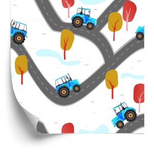 Papier Peint Tracteurs Dans La Rue – Image 2