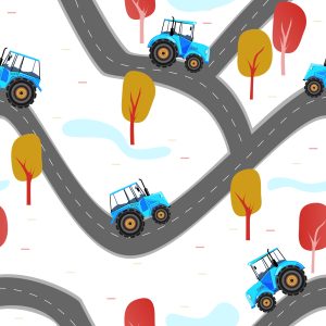 Papier Peint Tracteurs Dans La Rue – Image 1