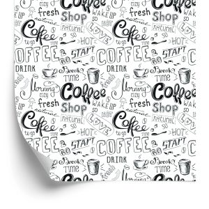 Papier Peint J'aime Le Café – Image 2