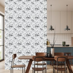 Papier Peint J'aime Le Café – Image 4