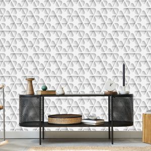Papier Peint Motif Géométrique Moderne – Image 5