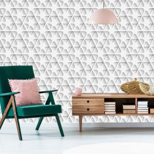 Papier Peint Motif Géométrique Moderne – Image 6