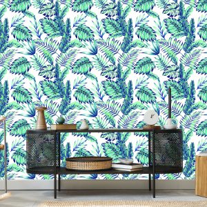 Papier Peint Feuilles De La Jungle – Image 5