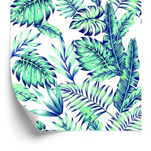 Papier Peint Feuilles De La Jungle – Image 2