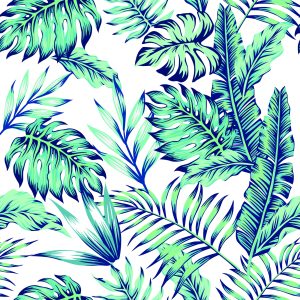 Papier Peint Feuilles De La Jungle – Image 1