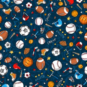 Papier Peint Balles Colorées Et Équipements Sportifs – Image 1