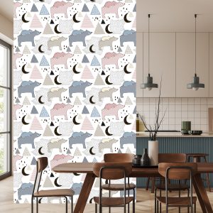 Papier Peint Pour Les Enfants - Nounours À La Montagne – Image 4